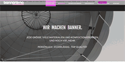Desktop Screenshot of bannerama.at